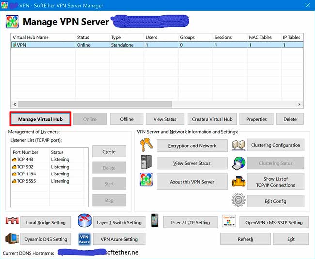 VPN Сервер Менеджер