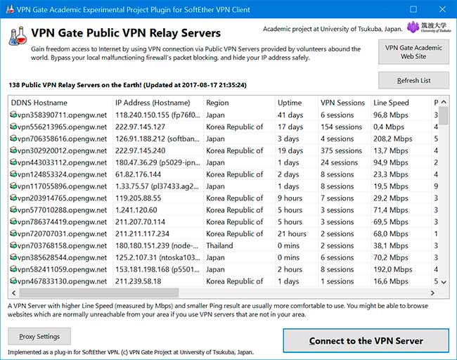 vpn gate public vpn relay servers softether
